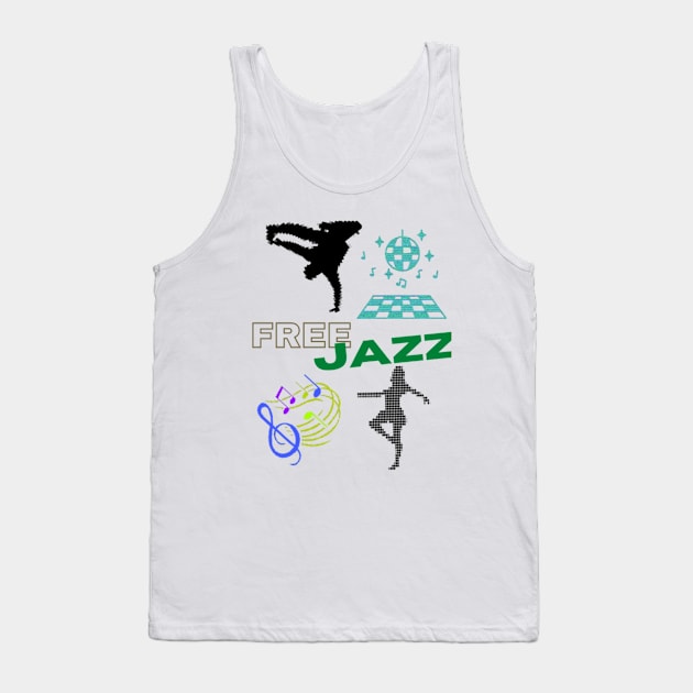 Free Jazz Tank Top by TheNoblesse